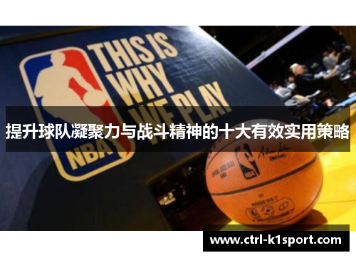 提升球队凝聚力与战斗精神的十大有效实用策略